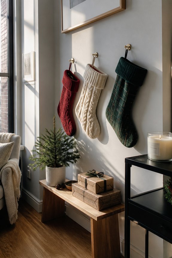 functional holiday wall displays