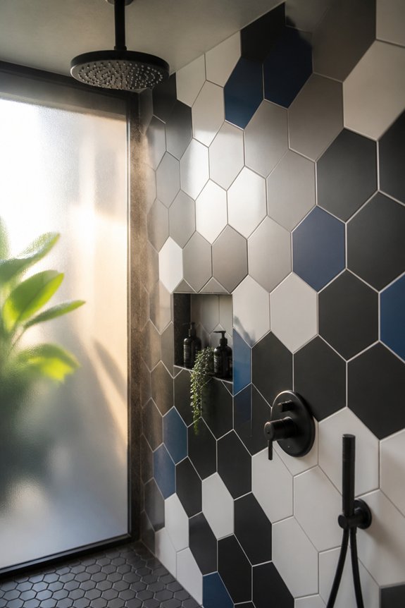 geometric patterns and contrasts