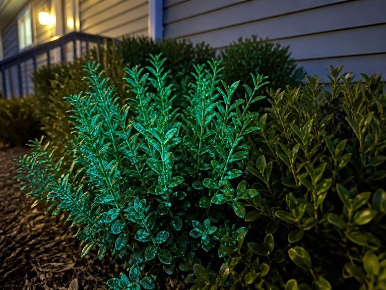glow in the dark bush decoration