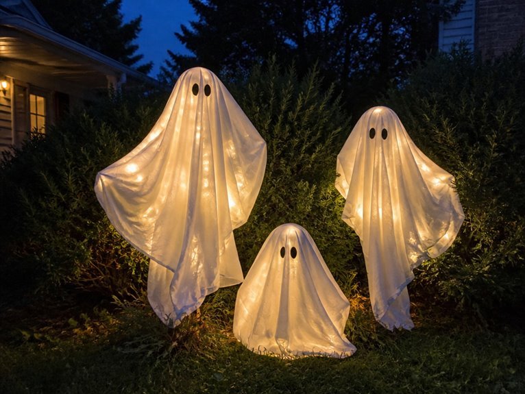 glowing ghost decorations project