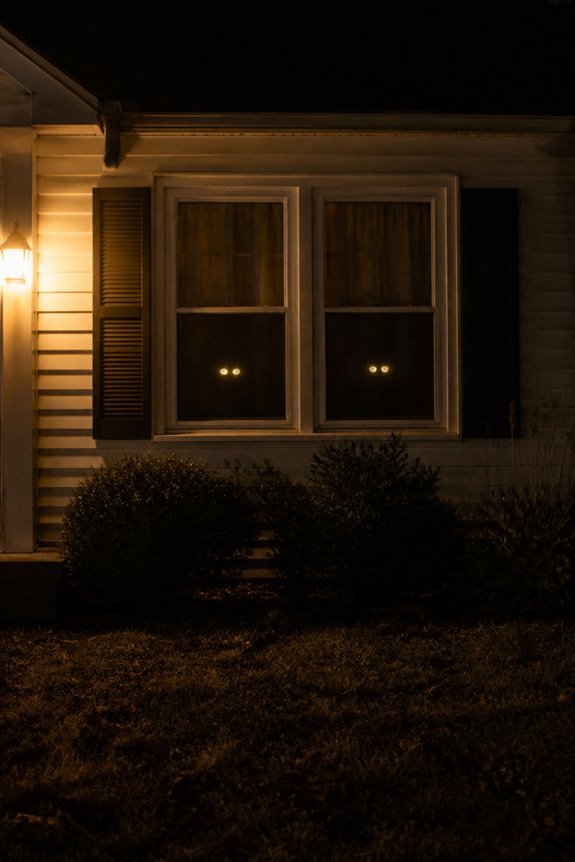 glowing window eye lights