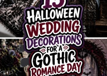 gothic halloween wedding decorations