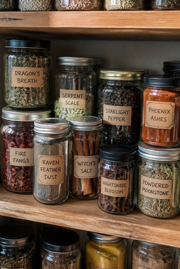 gothic kitchen apothecary transformation