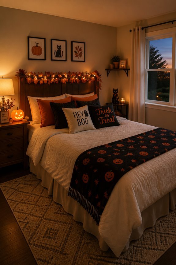 halloween bedroom decor balance