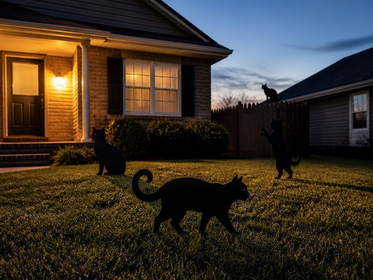 halloween black cat decorations