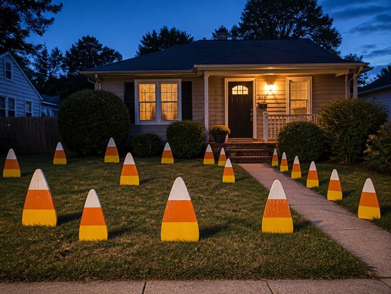 halloween candy corn decorations