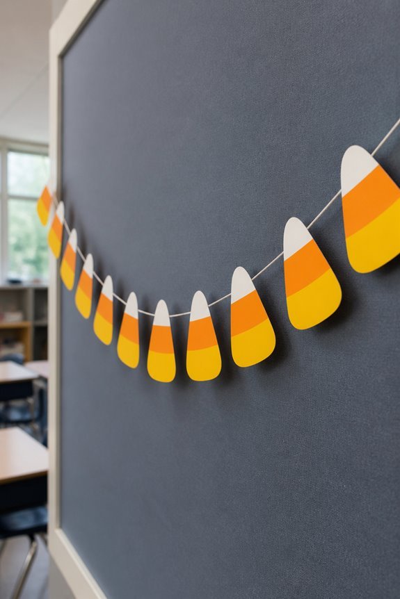 halloween candy corn race