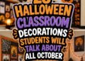 halloween classroom decor ideas