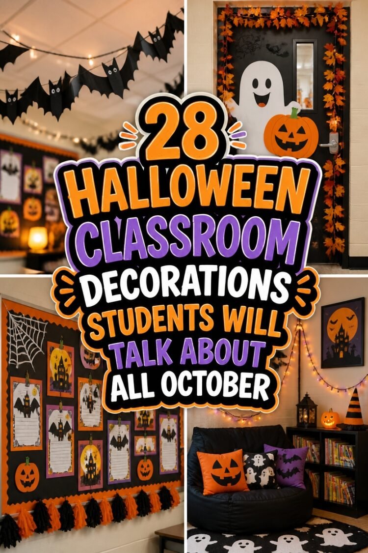 halloween classroom decor ideas