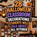 halloween classroom decor ideas