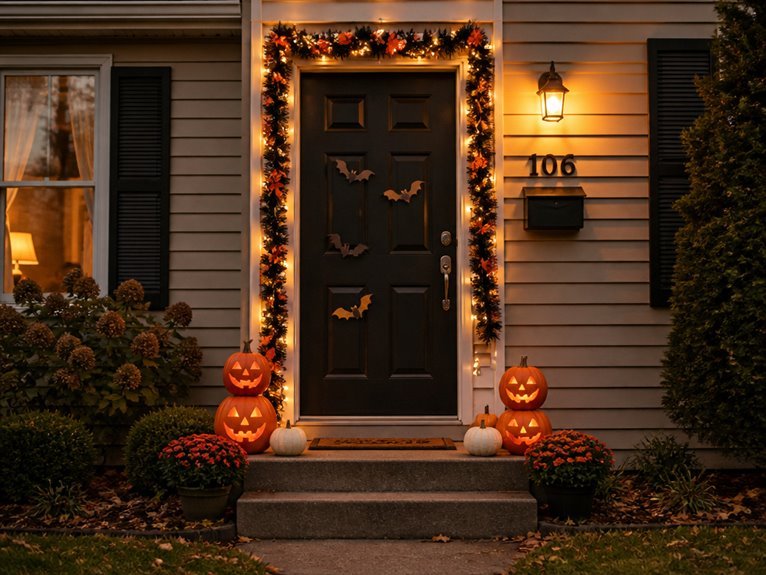 halloween entrance decoration ideas