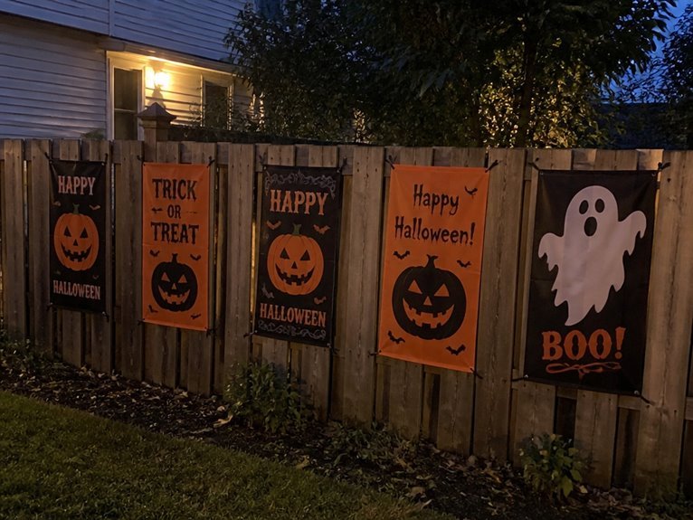 halloween fence decoration ideas