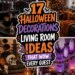 halloween living room decorations