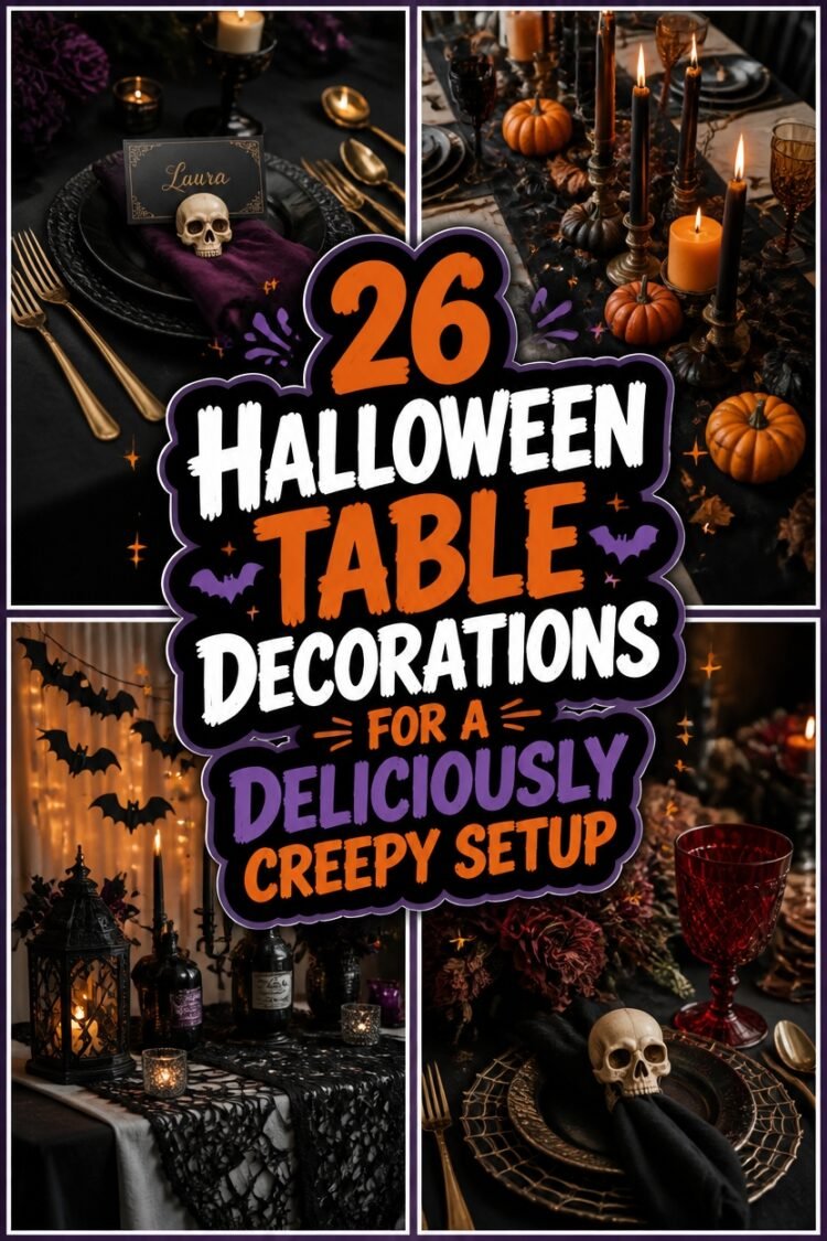 halloween table d cor ideas