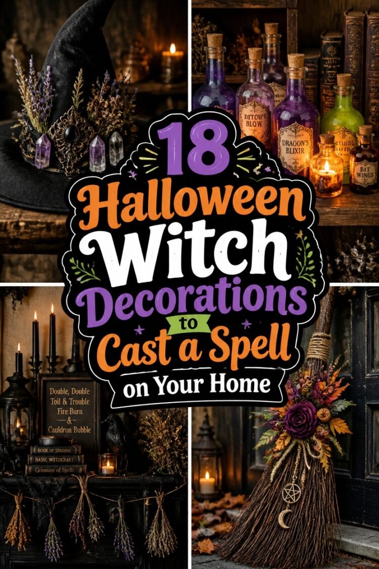 halloween witch decoration ideas