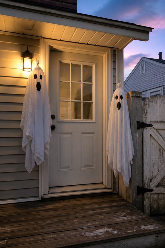 hanging glow in the dark ghost d cor