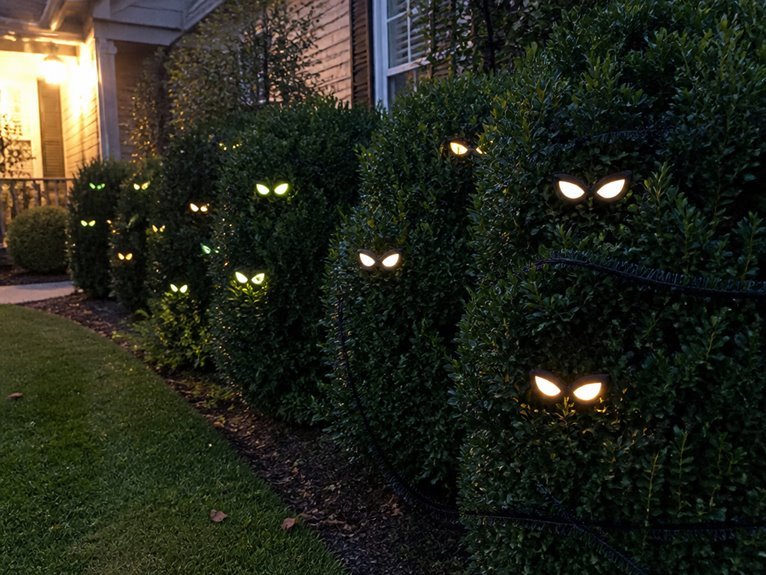 haunted forest decorative display