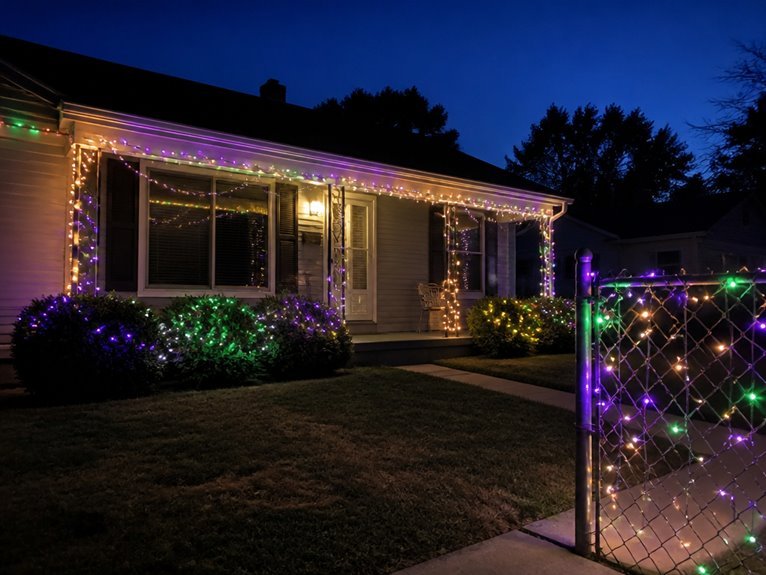 haunting led string lights