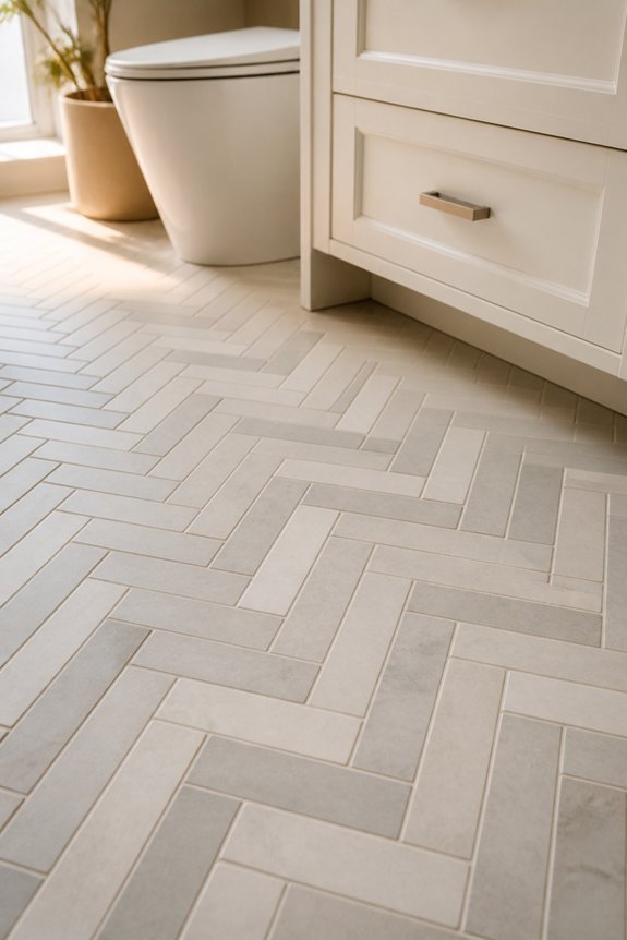 herringbone pattern for functionality