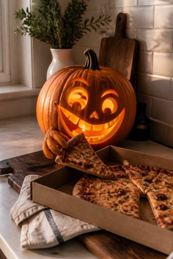 humorous pizza theft design