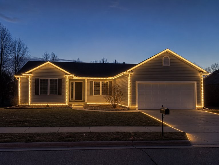 illuminate home with rope lighting