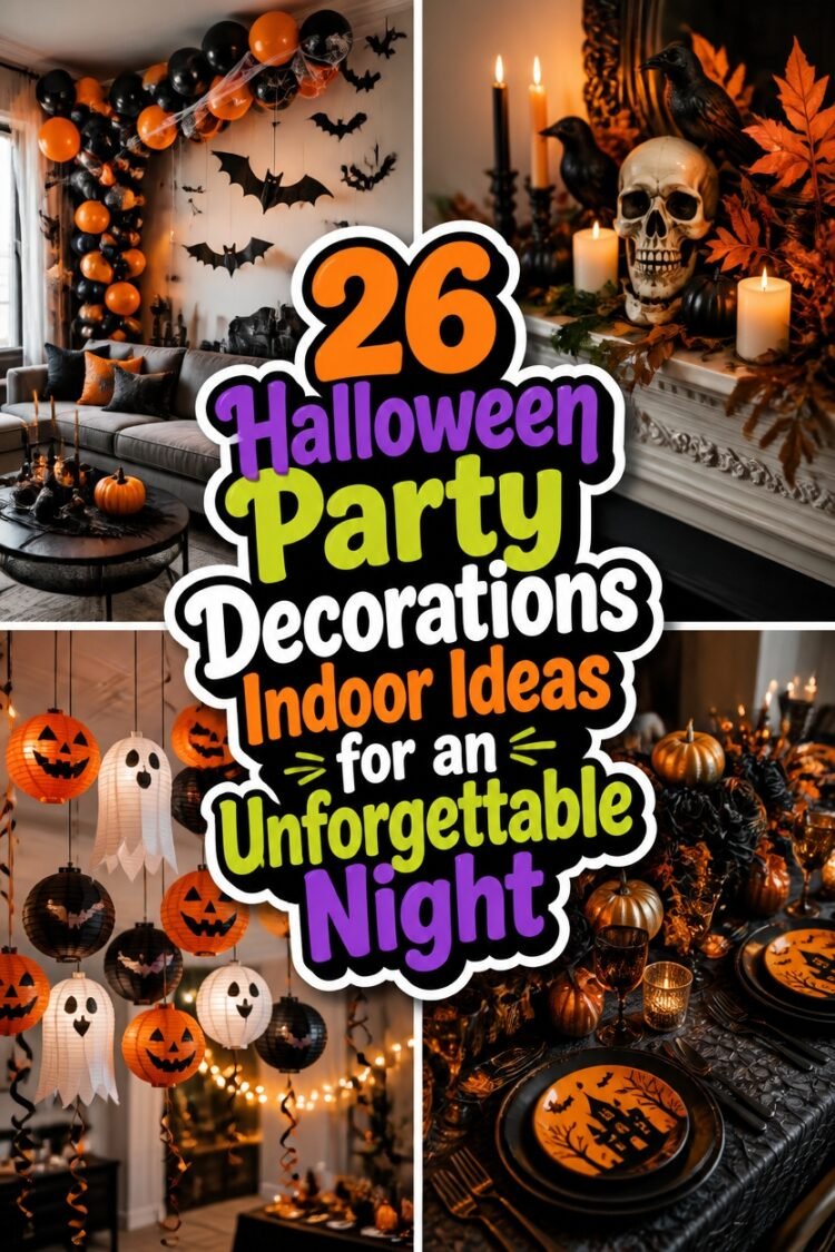 indoor halloween decoration ideas