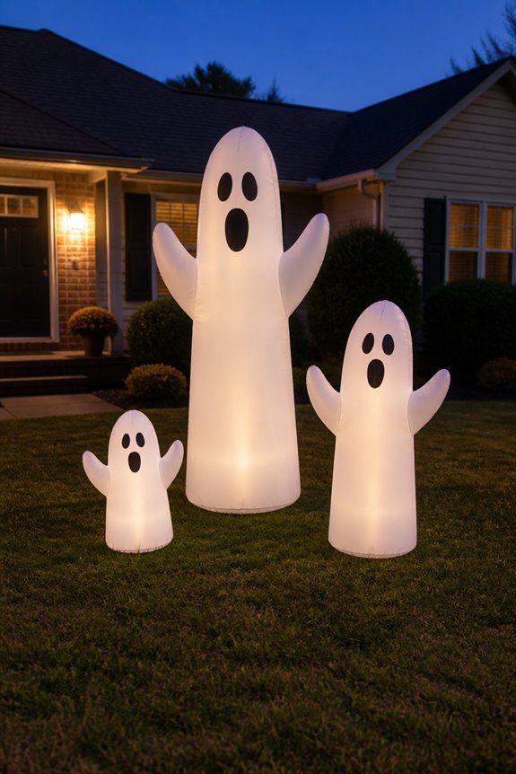 inflatable ghosts practical advantages