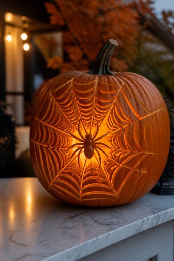 intricate geometric web designs