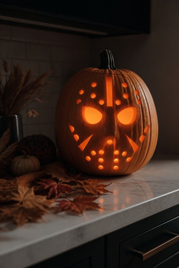 jason voorhees pumpkin carving