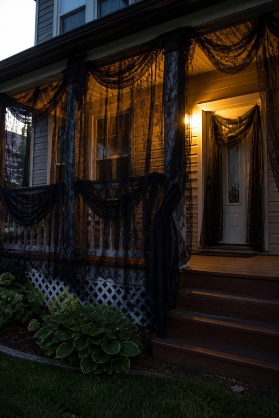 lace overlays victorian halloween