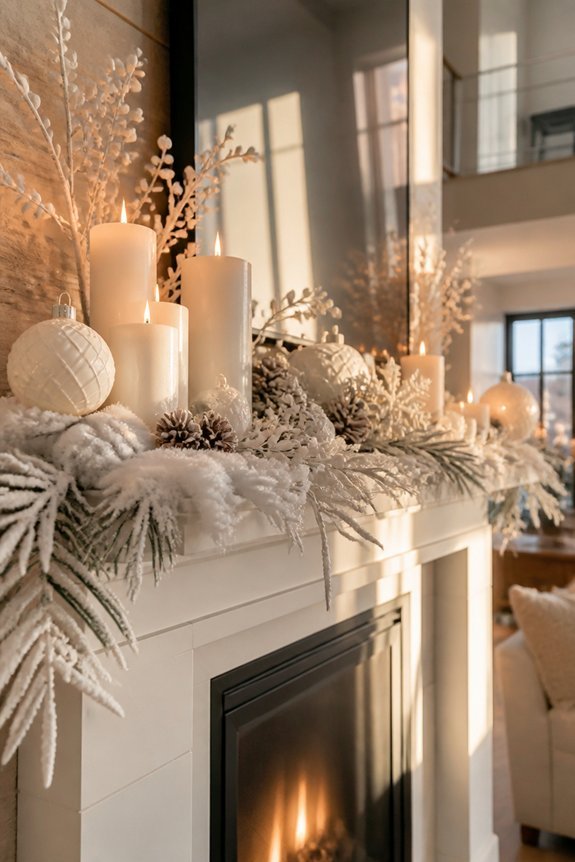 layered mantel styling techniques