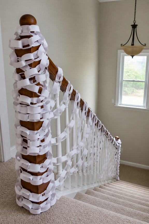 lightweight paper chain mummies