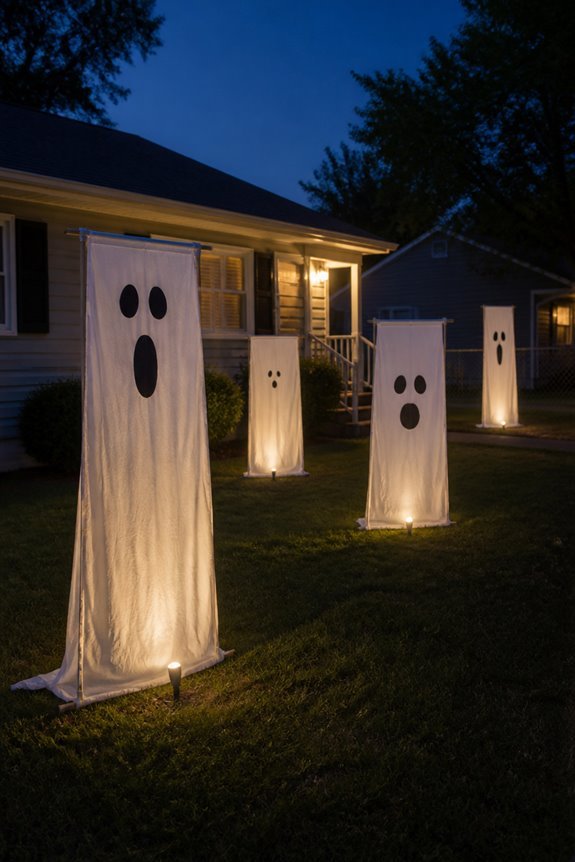 luminescent decorative boundary markers