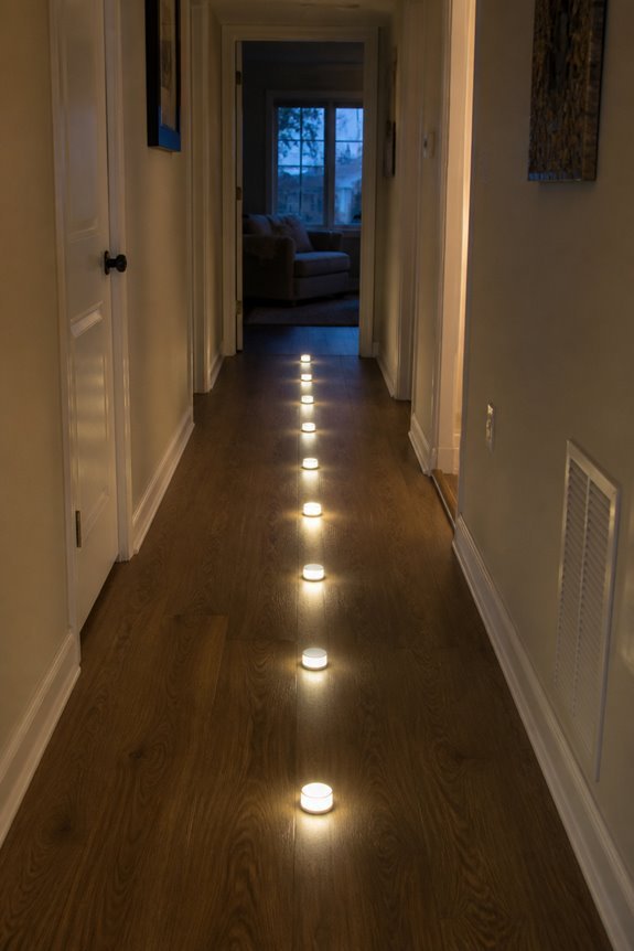 luminescent pathway lighting strategies