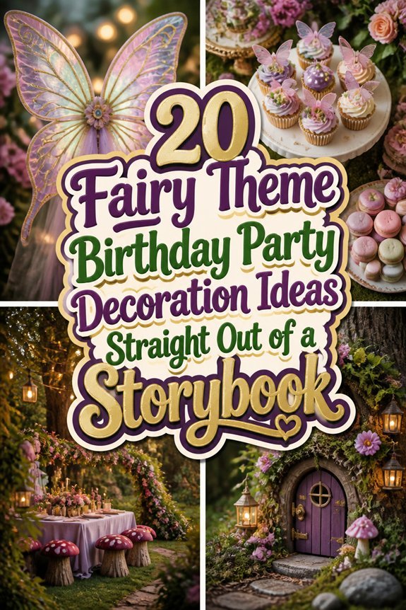 magical fairy tale decorations