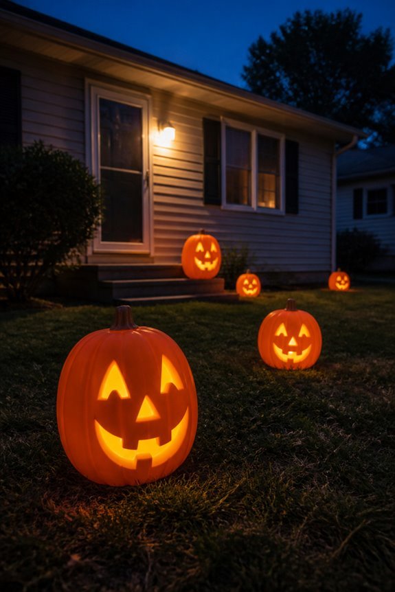 mass produced seasonal halloween decorations