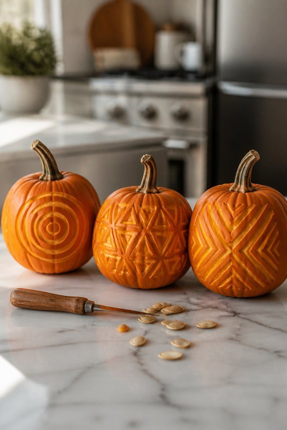 mathematical pumpkin carving designs
