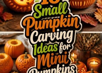 mini pumpkin carving ideas