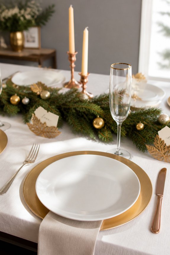 mix metallic finishes creatively