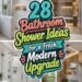 modern bathroom shower upgrades