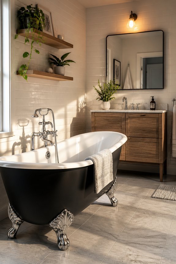 modern clawfoot tub designs