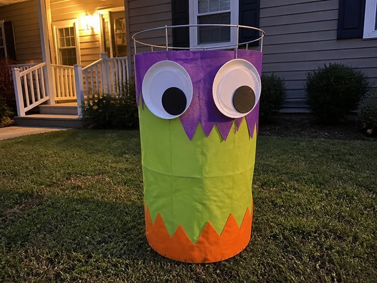 monster decoration from cage