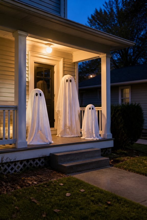 motion activated haunting decorations
