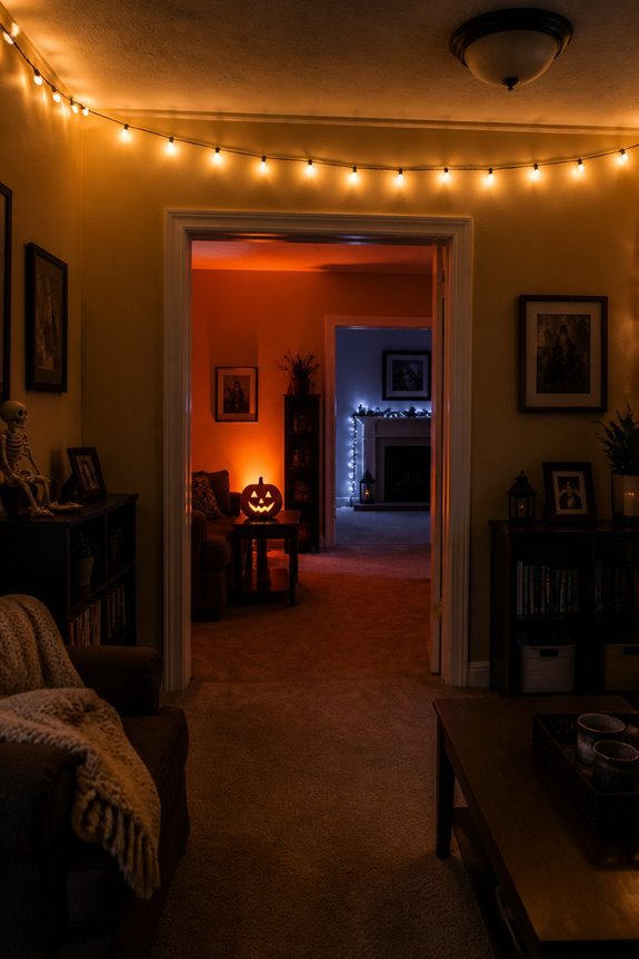 multi room layered lighting control