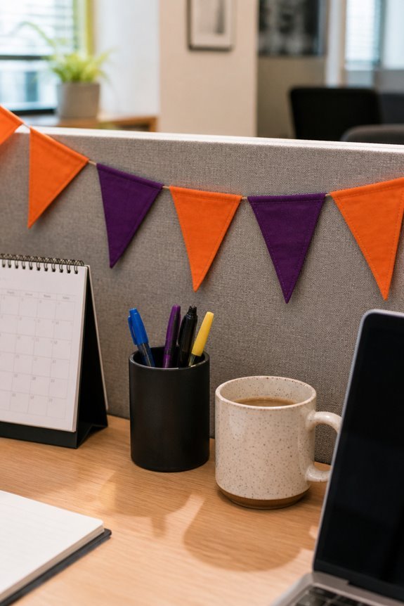 no tool halloween workspace decor
