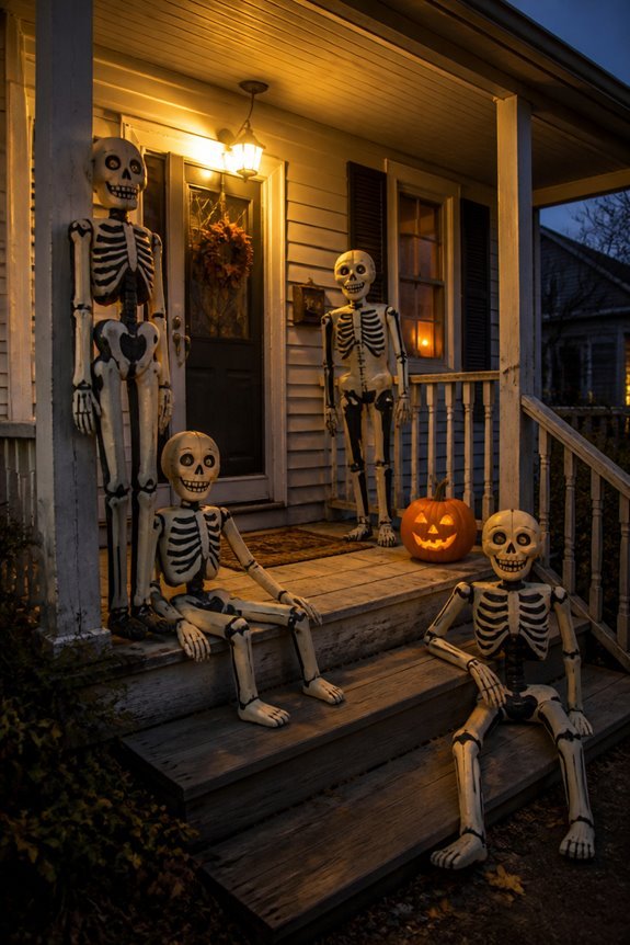 nostalgic halloween skeleton collectibles