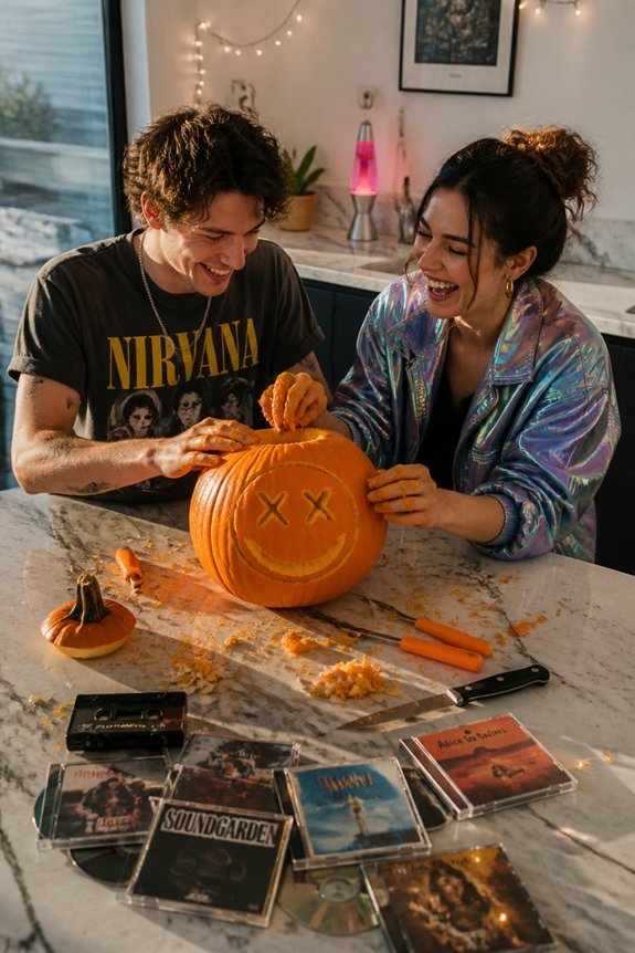 nostalgic pop culture carving