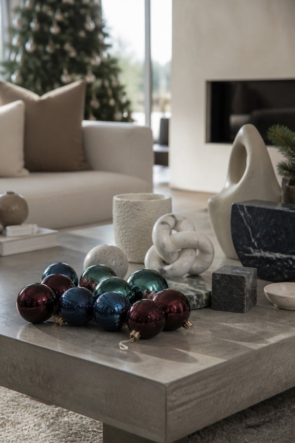 ornaments and sculptural contrast