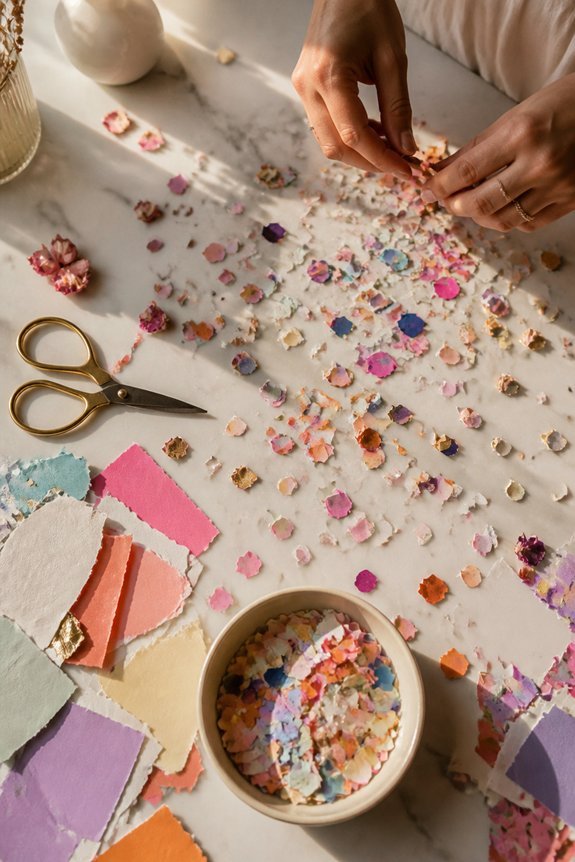 personalized budget friendly confetti