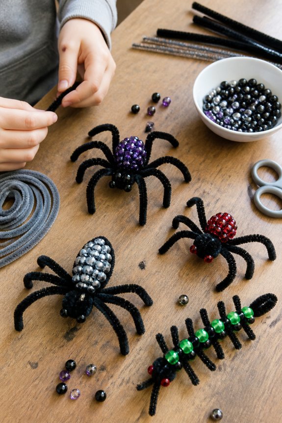 pipe cleaner bead ceiling insects